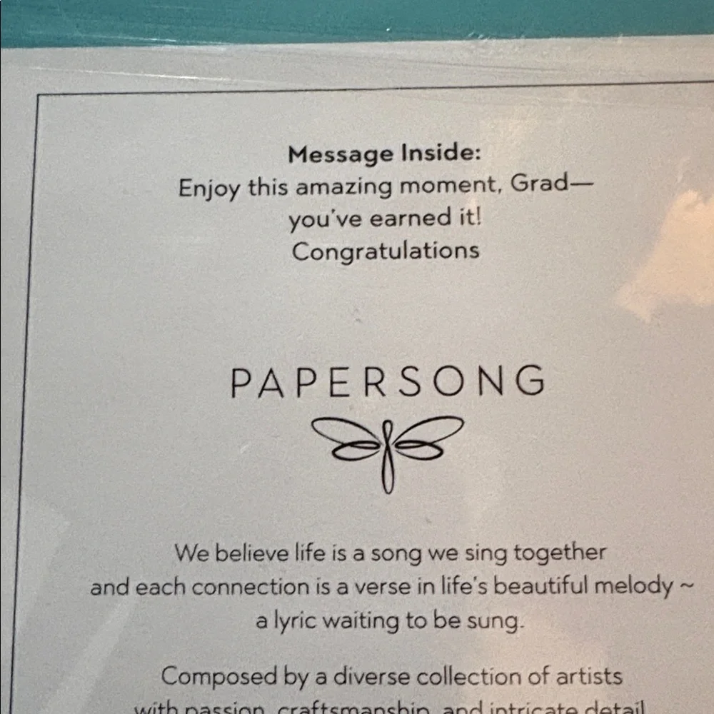 🆕American Greetings-Papersong 3D Graduation Card